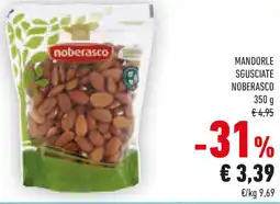 Conad Mandorle sgusciate NOBERASCO offerta