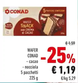 Conad Wafer CONAD offerta