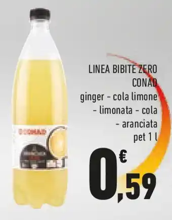 Conad Linea bibite zero CONAD offerta