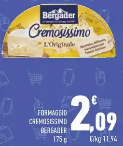 Conad Formaggio cremosissimo BERGADER offerta