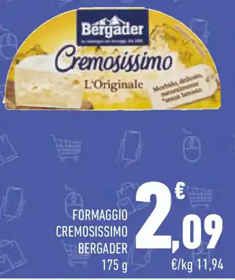 Conad Formaggio cremosissimo BERGADER offerta