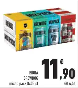 Conad Superstore BIRRA BREWDOG mixed pack offerta