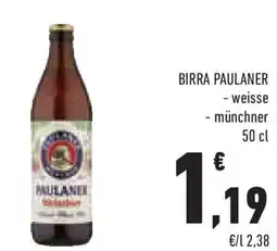 Conad Superstore Birra PAULANER offerta