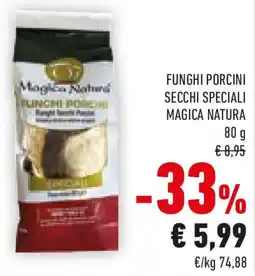 Conad Funghi porcini secchi speciali MAGICA NATURA offerta