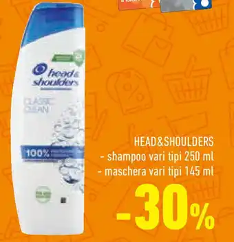 Conad Superstore HEAD&SHOULDERS - shampoo - maschera offerta