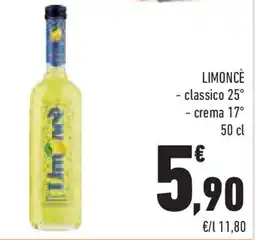 Conad Superstore LIMONCÈ - classico 25° - crema 17° offerta