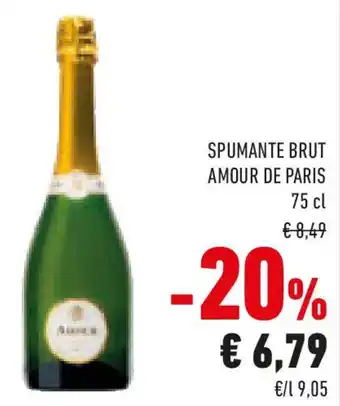 Conad Spumante brut amour de paris offerta