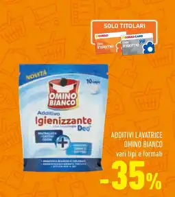 Conad Superstore Additivi lavatrice OMINO BIANCO offerta