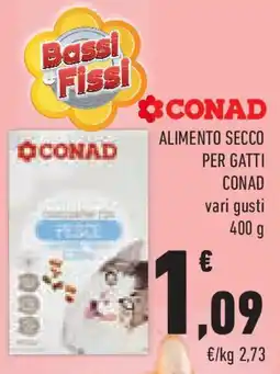 Conad Superstore Alimento secco per gatti CONAD offerta