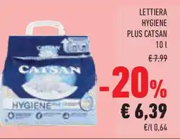 Conad Superstore Lettiera hygiene plus CATSAN offerta