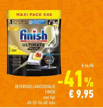 Conad Superstore Detersivo lavastoviglie FINISH offerta