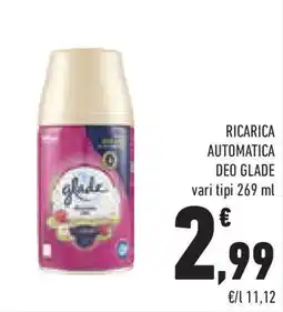 Conad Superstore Ricarica automatica deo GLADE offerta