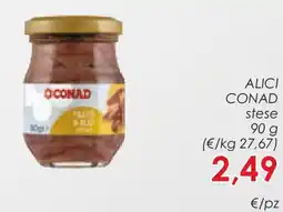 Conad Alici CONAD stese offerta