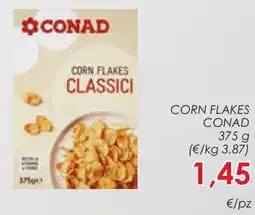 Conad Corn flakes CONAD offerta