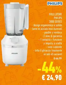 Conad Superstore FRULLATORE PHILIPS 3000 SERIES offerta