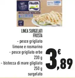 Conad Linea surgelati FROSTA offerta