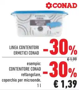 Conad Superstore Linea contenitori ermetici CONAD offerta