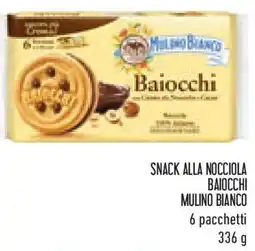 Conad Snack alla nocciola baiocchi MULINO BIANCO offerta