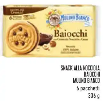 Conad Snack alla nocciola baiocchi MULINO BIANCO offerta