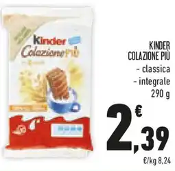 Conad KINDER Colazione più offerta