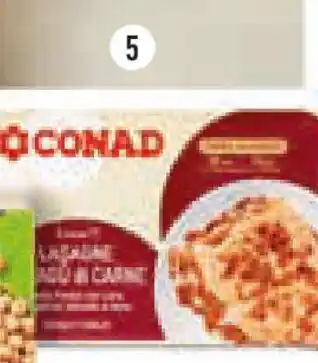 Conad Superstore Conad lasagne al ragù di carne surgelate offerta