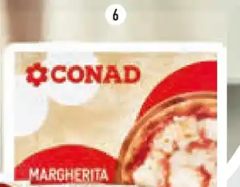 Conad Superstore Conad margherita 2 pizze cotte in forno a legna surgelate offerta