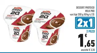 Conad Dessert proteico MILK PRO offerta