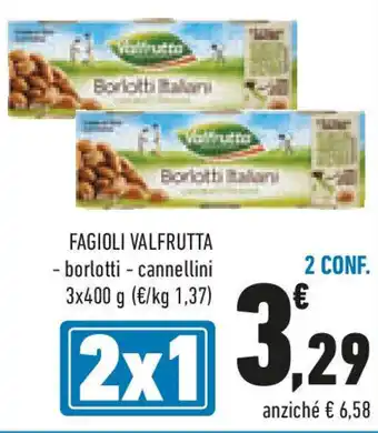 Conad Fagioli VALFRUTTA offerta