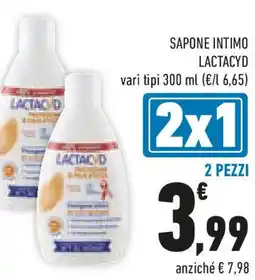 Conad Sapone intimo LACTACYD offerta