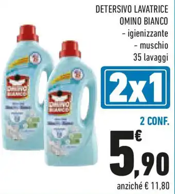 Conad Detersivo lavatrice OMINO BIANCO offerta