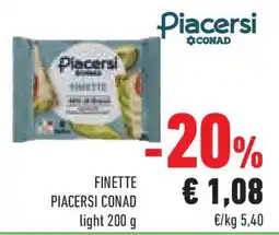 Conad Superstore Finette PIACERSI CONAD offerta