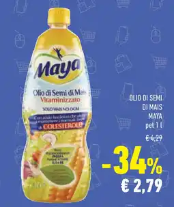 Conad Superstore Olio di semi di mais MAYA offerta