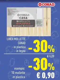 Conad Superstore Linea mollette CONAD offerta