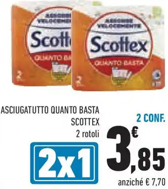 Conad Superstore Asciugatutto quanto basta SCOTTEX offerta