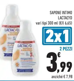 Conad Superstore Sapone intimo LACTACYD offerta