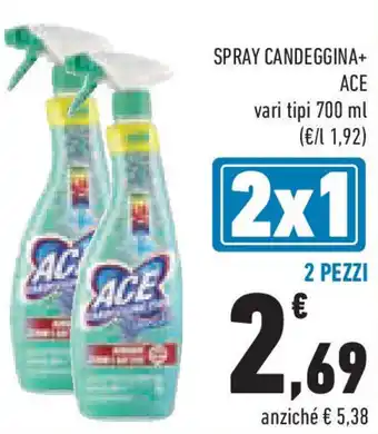 Conad Superstore Spray candeggina+ ACE offerta