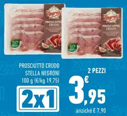 Conad Superstore Prosciutto crudo stella NEGRONI offerta