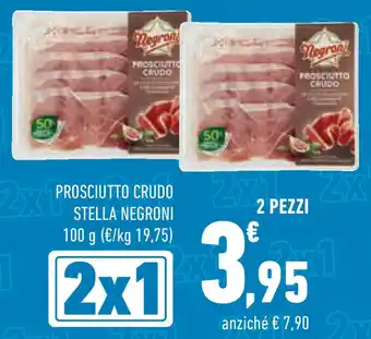 Conad Superstore Prosciutto crudo stella NEGRONI offerta