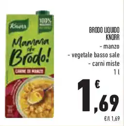 Conad Superstore Brodo liquido KNORR offerta