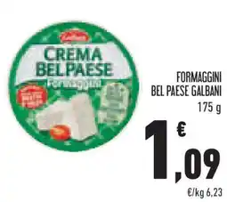 Conad Superstore Formaggini bel paese GALBANI offerta