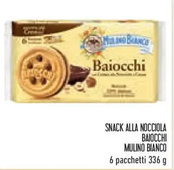 Conad Superstore Snack alla nocciola baiocchi MULINO BIANCO offerta