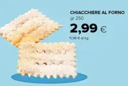 Tigre Chiacchiere al forno offerta