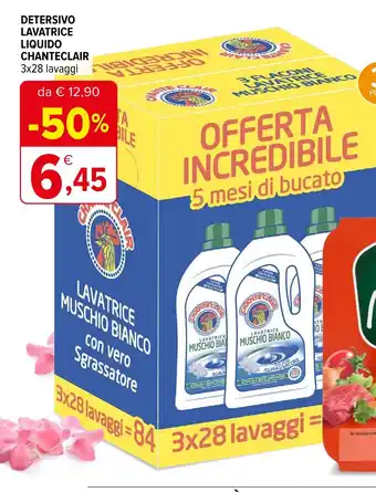 Iperal Detersivo lavatrice liquido CHANTECLAIR offerta