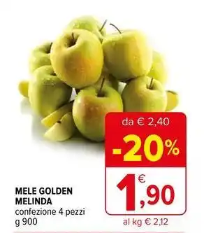 Iperal Mele golden melinda offerta