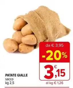 Iperal Patate gialle offerta