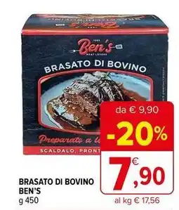 Iperal Brasato di bovino BEN'S offerta