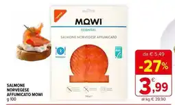 Iperal Salmone norvegese affumicato MQWI offerta