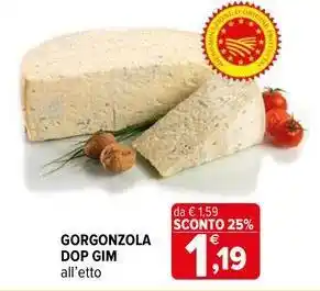 Iperal Gorgonzola dop gim all'etto offerta