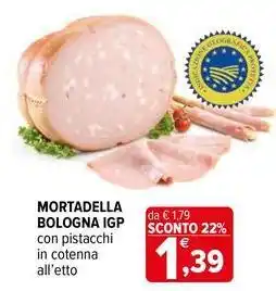 Iperal Mortadella bologna igp offerta