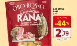 Iperal Oro rosso RANA offerta